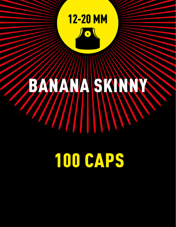 Banana Skinny Yellow Cap 100 box
