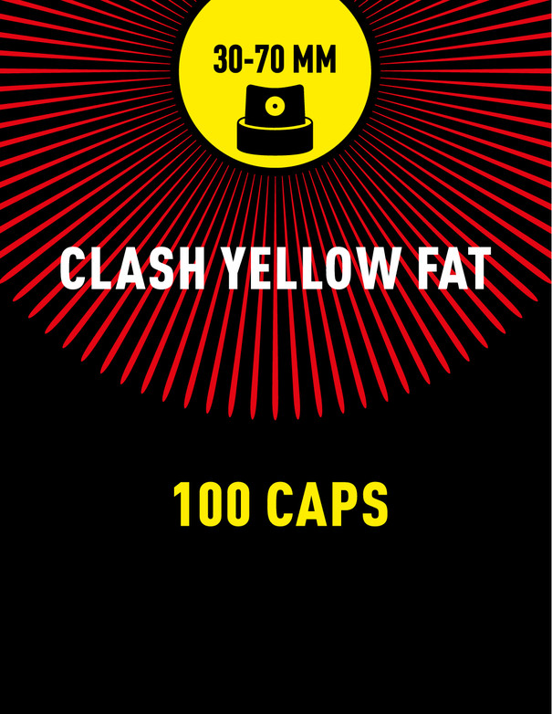 Clash Yellow Fat Cap 100 box