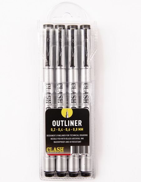 Clash Outliner Marker Pen