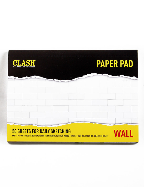Clash Paper Pad A5 Wall