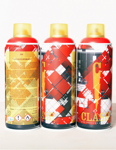 ZEDZ graffiti artist limited edition spray can