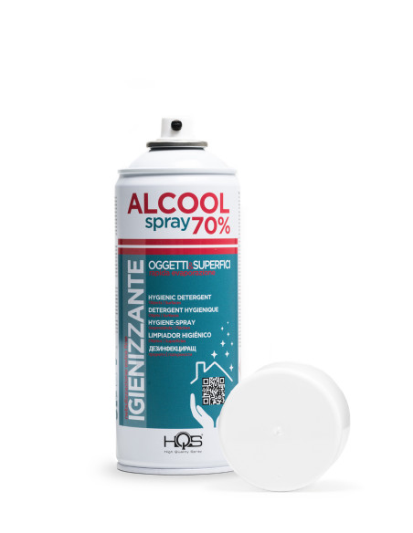 Alcospray - Spray Igienizzante Multiuso con Alcool al 75% - 50 ml